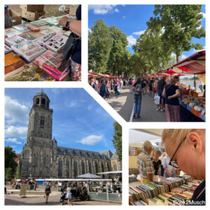 Bezoek aan Deventer boekenmarkt op 7 augustus 2022