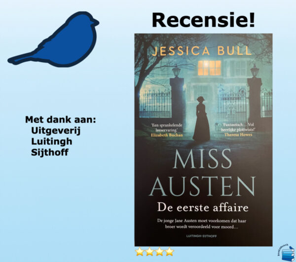 Miss Austen, De eerste affaire van Jessica Bull, uitgegeven door uitgeverij Luitingh Sijthoff