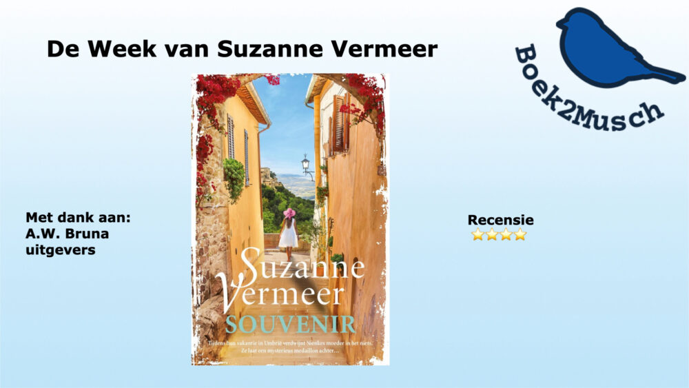 Souvenir van Suzanne Vermeer, uitgegeven door A.W. Bruna uitgevers
