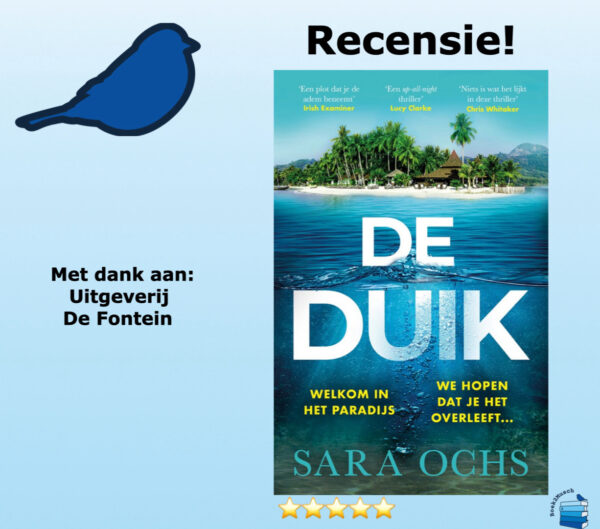 De duik van Sara Ochs, uitgegeven door uitgeverij De Fontein