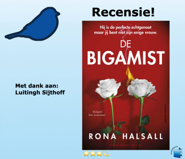 De bigamist van Rona Halsall, uitgegeven door Luitingh Sijthoff