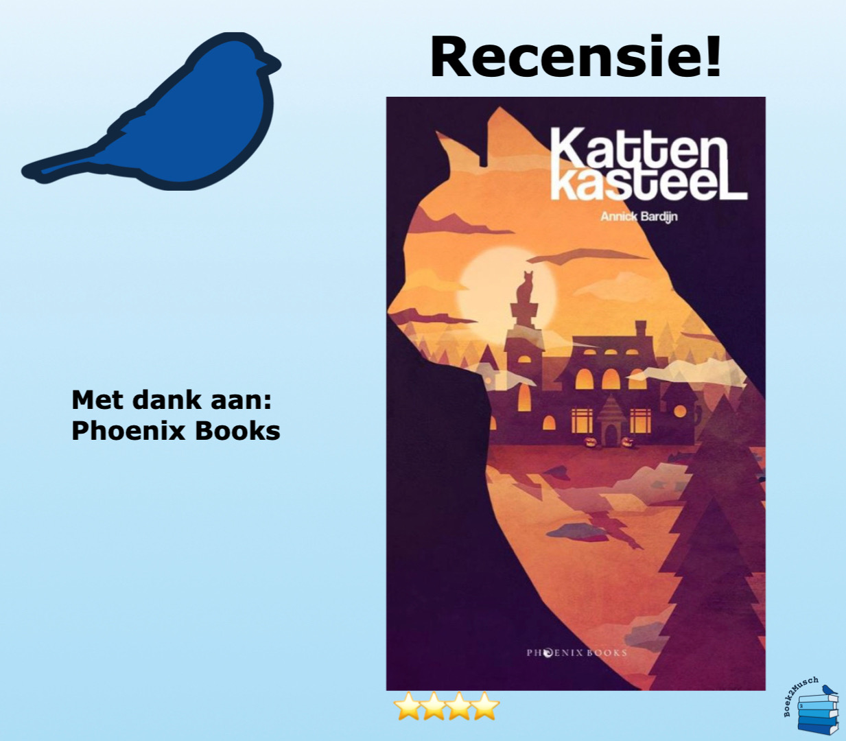 Kattenkasteel van Annick Bardijn, uitgegeven door Phoenix Books