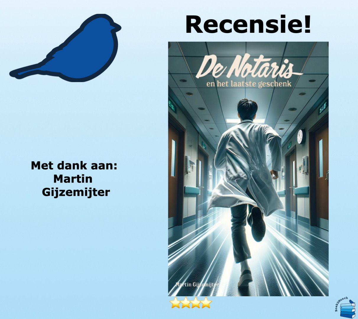 De Notaris en het laatste geschenk van Martin Gijzemijter, uitgegeven door MG Publishing