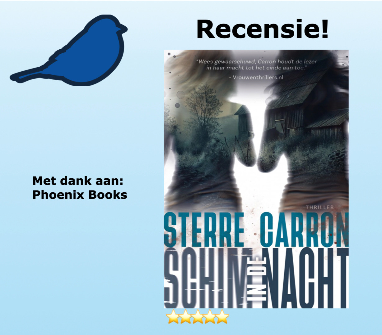 Schim in de Nacht van Sterre Carron, uitgegeven door Phoenix Books