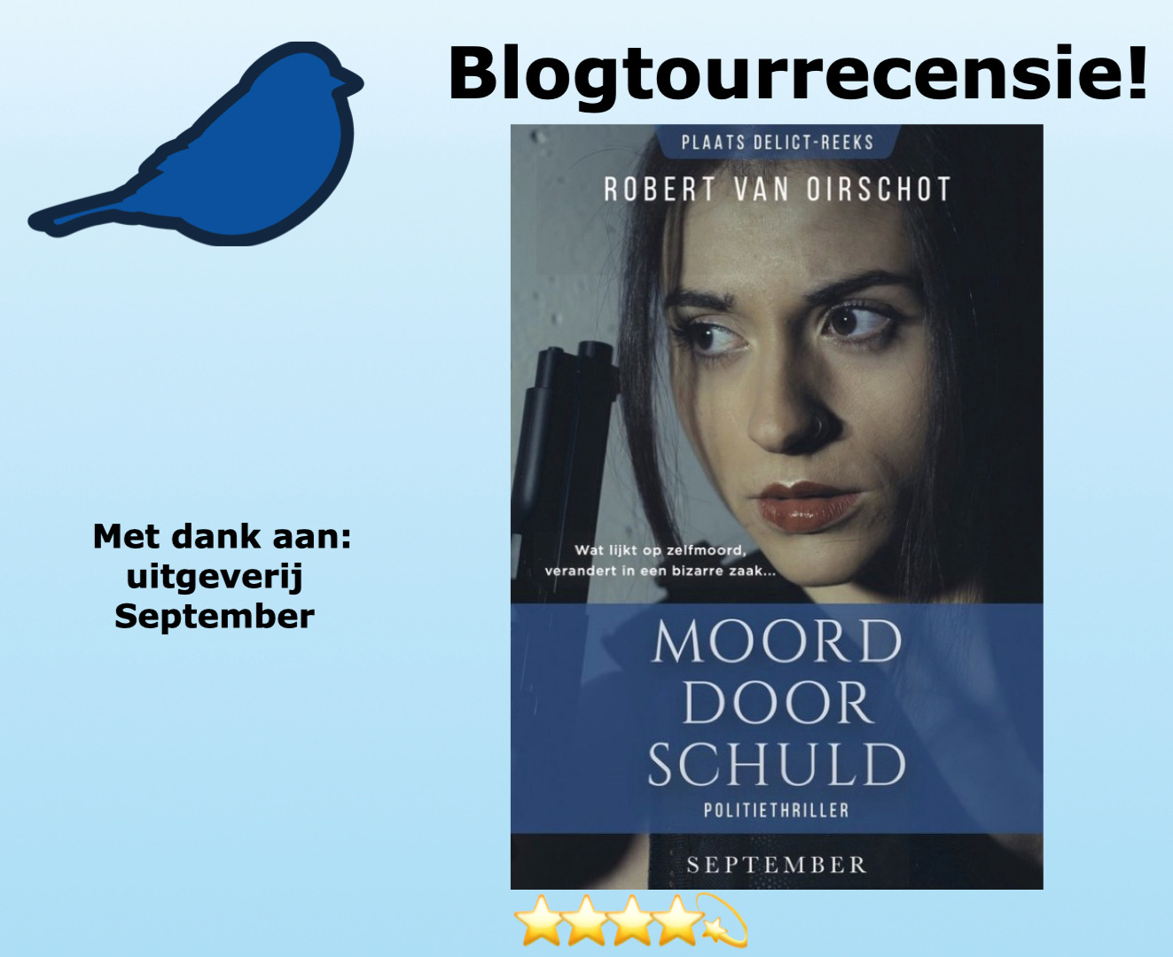 Moord door Schuld van Robert van Oirschot, uitgegeven door Uitgeverij September