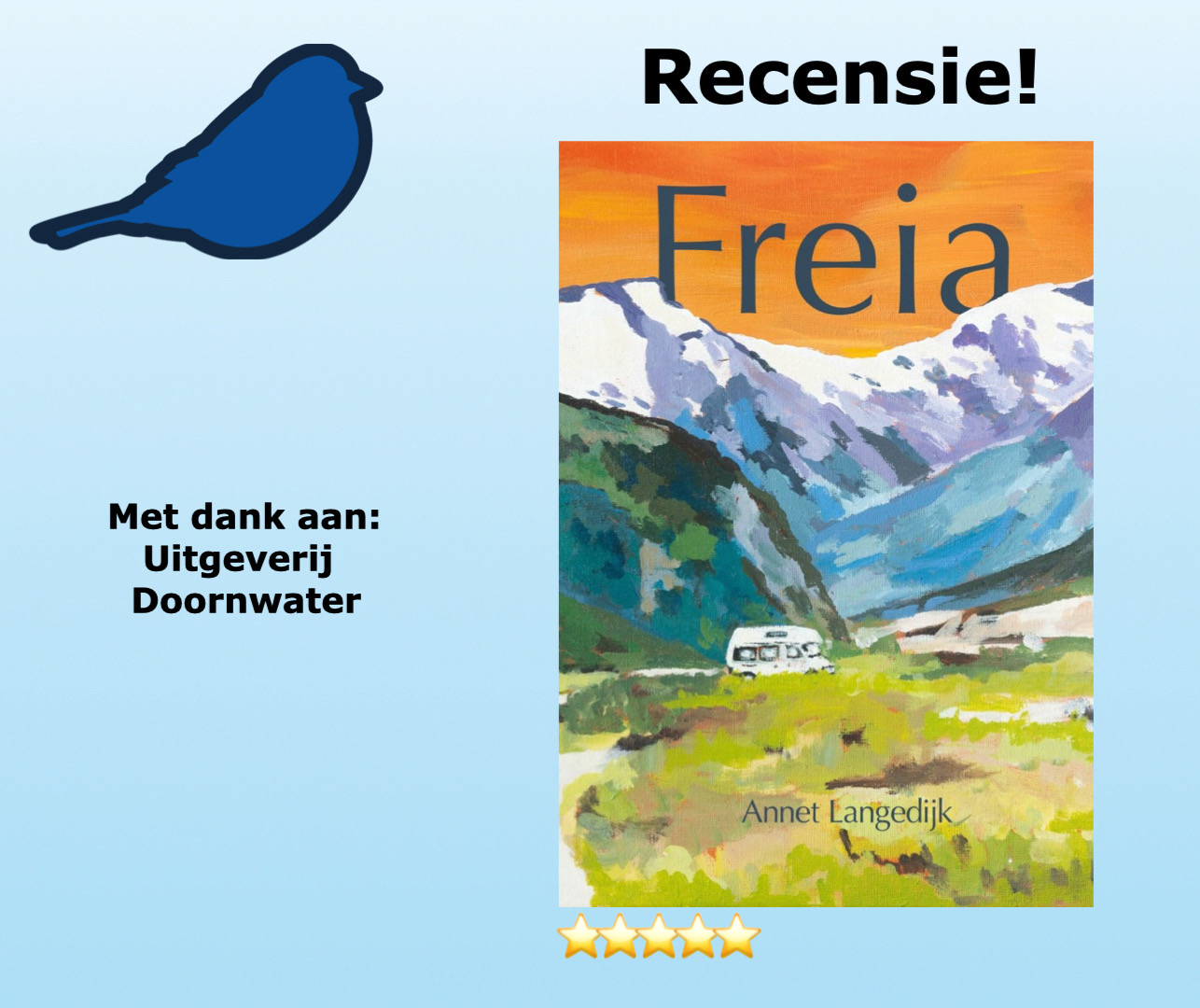 Freia van Annet Langedijk, uitgegeven door uitgeverij Doornwater